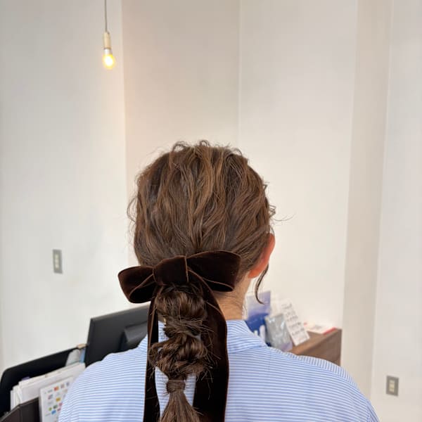 お呼ばれヘアセット