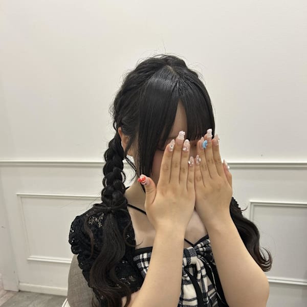 汗かいても崩れない!編み込みツイン×りぼん♪ *ひな*