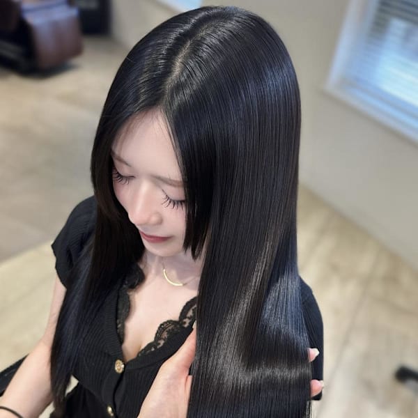 【AYAKI】髪質改善ストレート 縮毛矯正 レイヤー |Euphoria 銀座本店 Smart Salon【ユーフォリア】