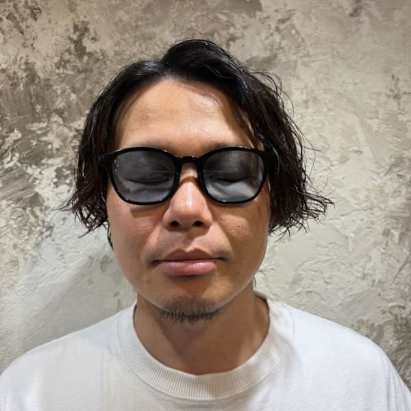 伸ばしかけにオススメ無造作パーマ|HAIR LOUNGE SEPIA~mens only salon~