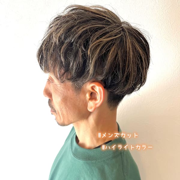メンズカット＋ハイライト☆