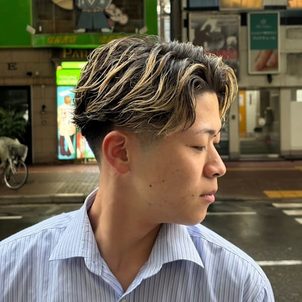 サーフバックテーパーフェード