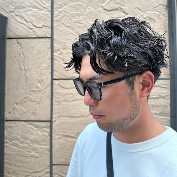 剛毛・多毛でも決まる大人パーマ|HAREKE loopidea