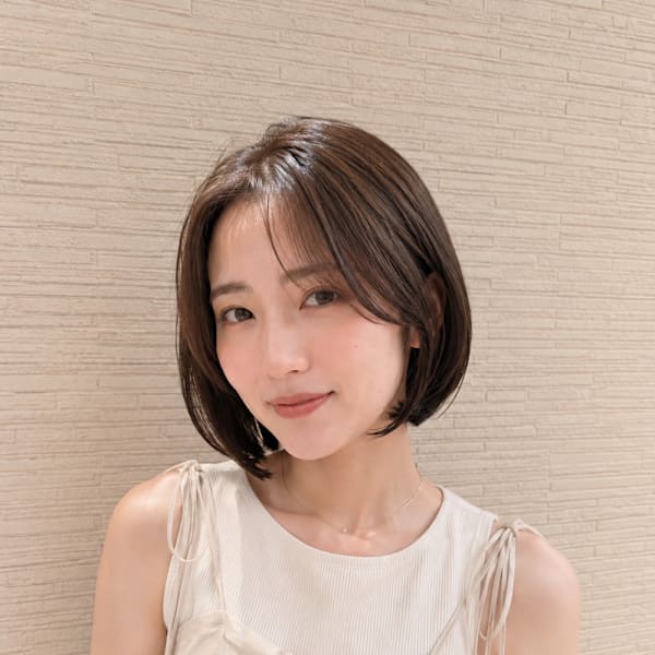 ・丸みボブ・
