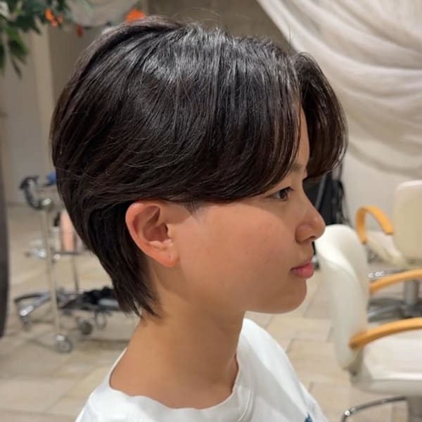 毛流れショート