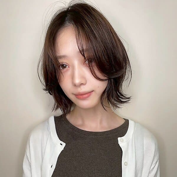 小顔見え外ハネボブ