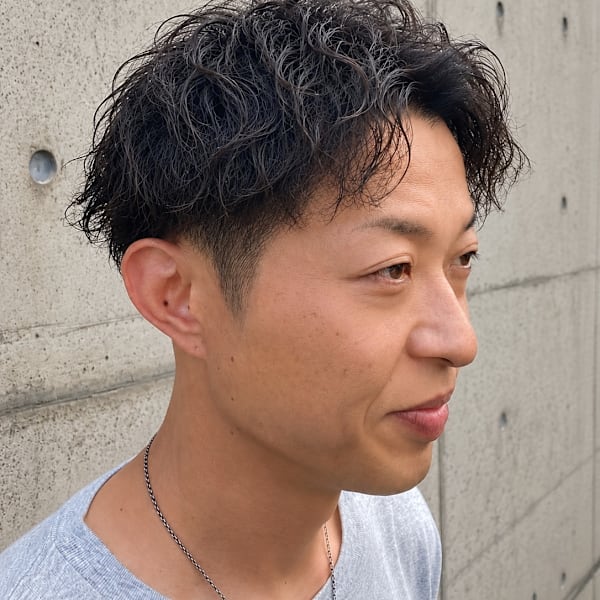 大人のツイストスパイラルパーマ