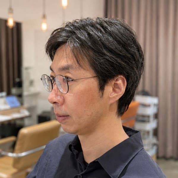 メンズビジネスショート