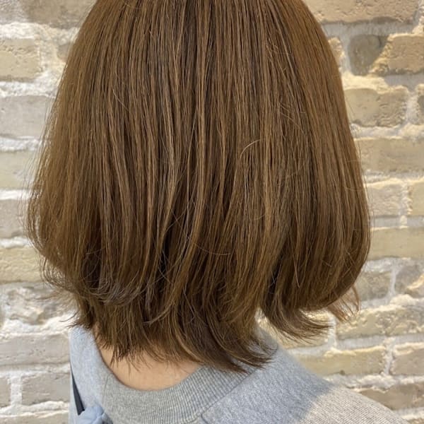 ほんのりレイヤーボブ|Aman hair-e 吉祥寺東口店 アマンヘアーイースト