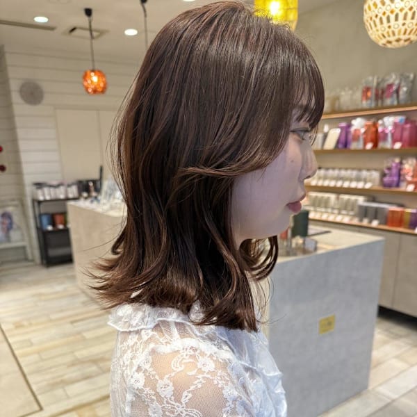 メルティーカラー/フェミニンロング/似合わせカット/渋谷|acote@ 渋谷店