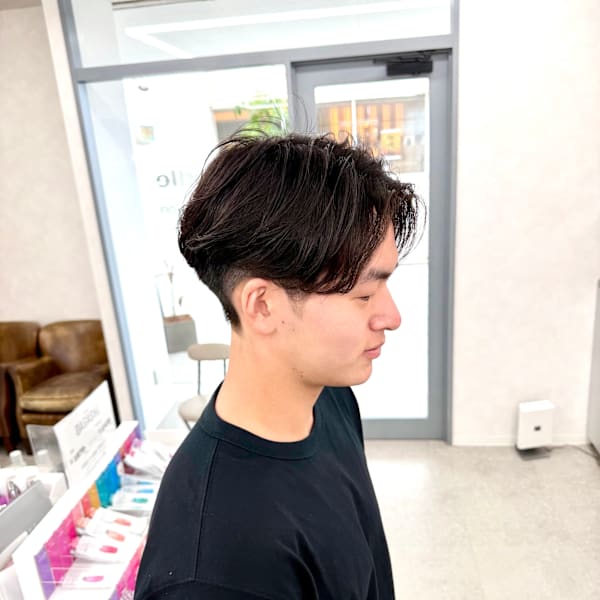 大人の色気を引き出すニュアンスパーマモテるメンズ|noodle by CoRe.gn Smart  Salon
