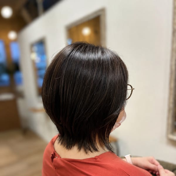 髪質改善×くびれショートボブ|COURAGE 円山本店