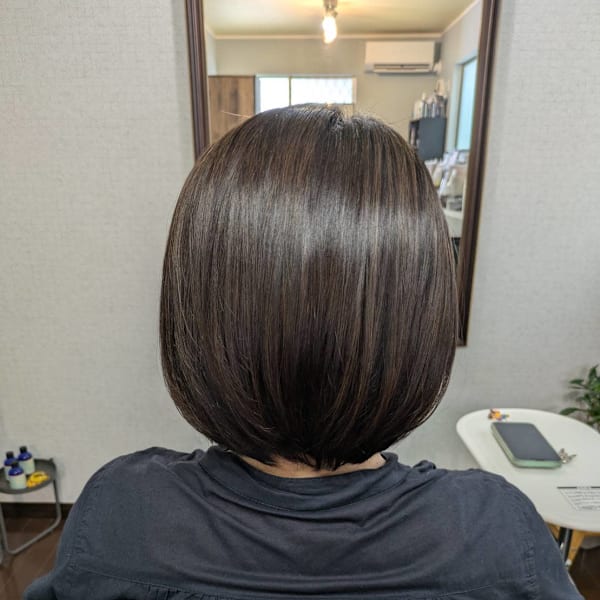 髪質改善柔らかストレート
