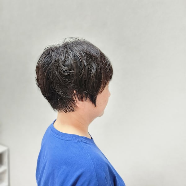 大人ショートパーマで、トップのボリュームと動きを|NEXUS