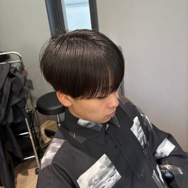 ナチュラルシースルーマッシュ
