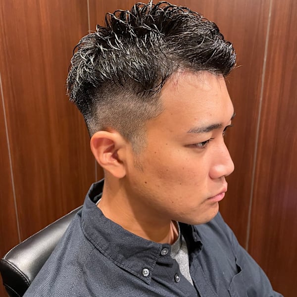 フェード×形状記憶パーマ