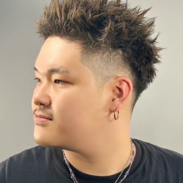 ツイストスパイキーショート