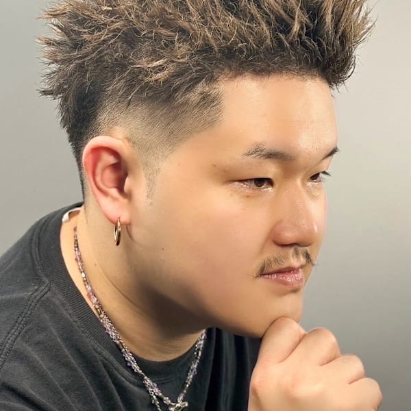 ツイストスパイキーショート