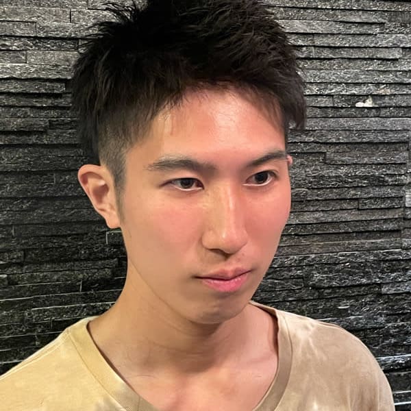 アップバングスタイル