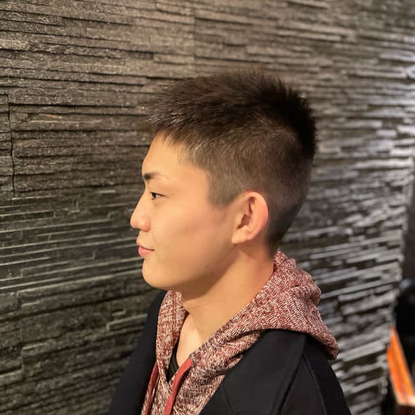 スッキリ刈り上げスタイル