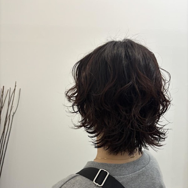 wolf perm10代20代30代◎MiSATo|pesca 長町南2号店