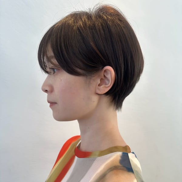 小顔小顔×艶ショートマッシュ