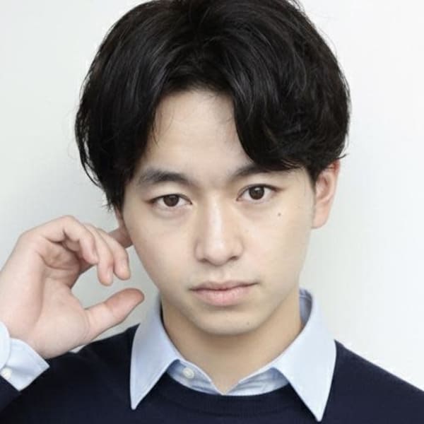 30代40代50代ビジネスマン向け清潔感センターパート|Soleil表参道【ヘッドスパ】