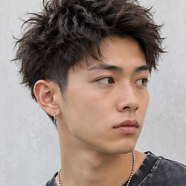 スパイキーショート メンズショート メンズカット