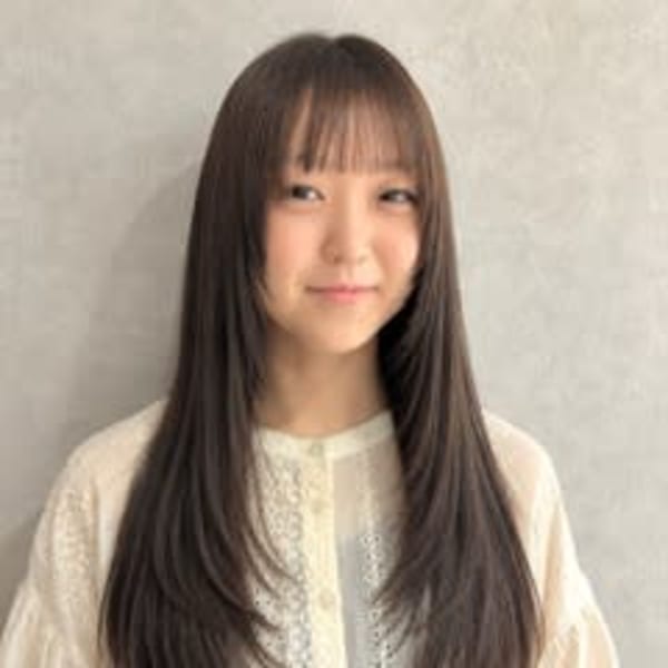 シンズ式髪質改善ストレート×顔周りレイヤーレイヤー