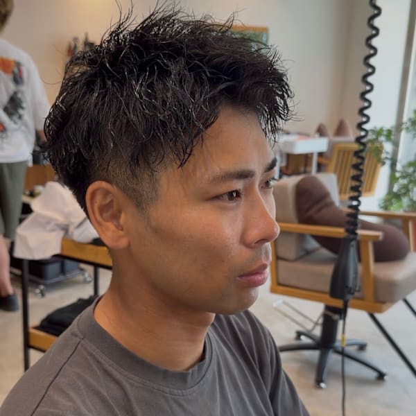 大人アップバング