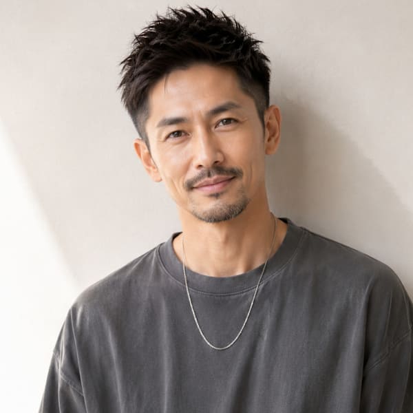 池袋 メンズカット 大人メンズ フェードカット 渋オジ 刈り