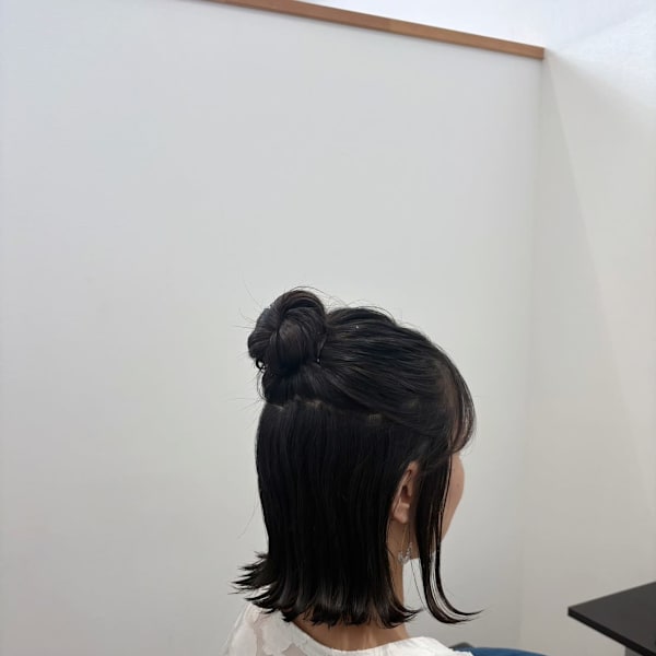 Hair Salon for D × ハーフアップ
