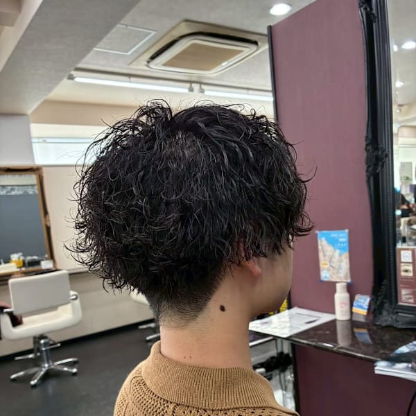 メンズパーマスタイル
