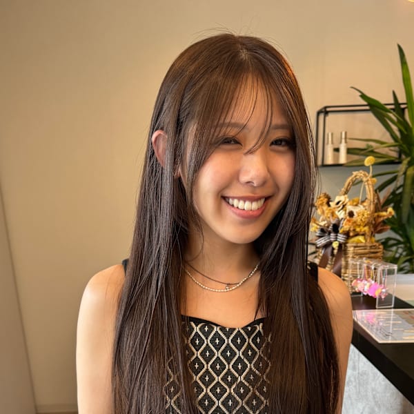 髪質改善トリートメント美髪艶髪カラー透明感カラー大人可愛い