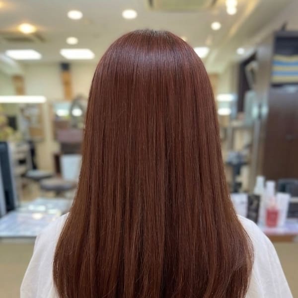 20代30代に人気のオレンジブラウン