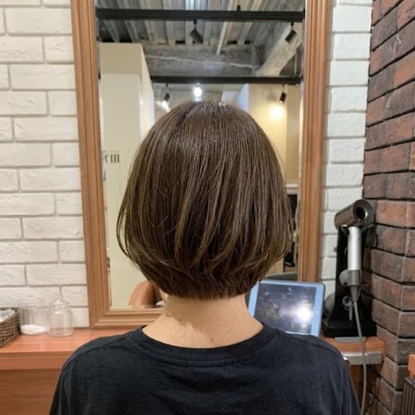 まとまりの良いナチュラルボブ【452スタイル】