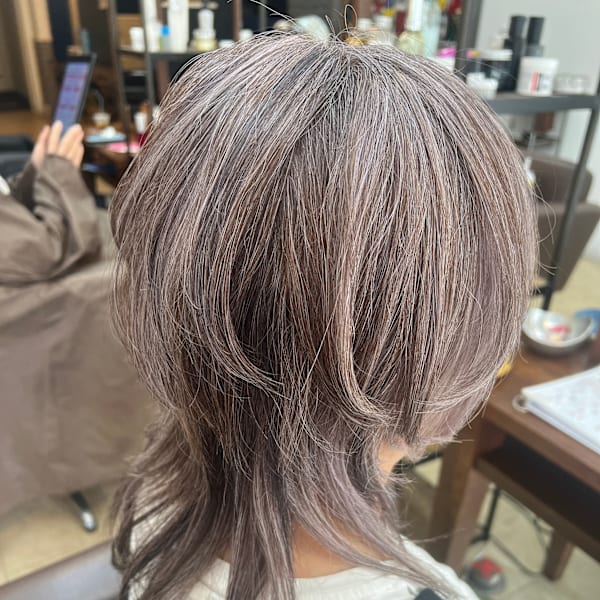 ロングウルフスタイル