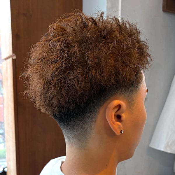 【IRIE 福岡】テーパーフェード×ツイストパーマ|IRIE HAIR DESIGN