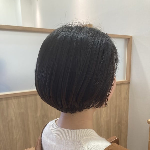 コンパクトショートボブ