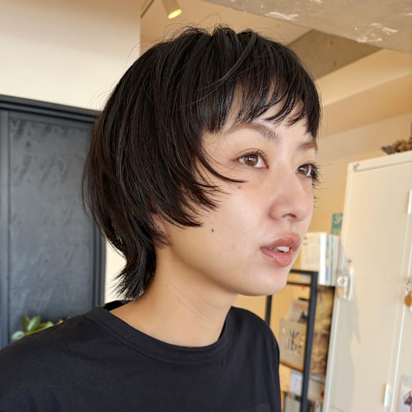 大人可愛い20代30代40代50代ウルフレイヤーボブレイヤー