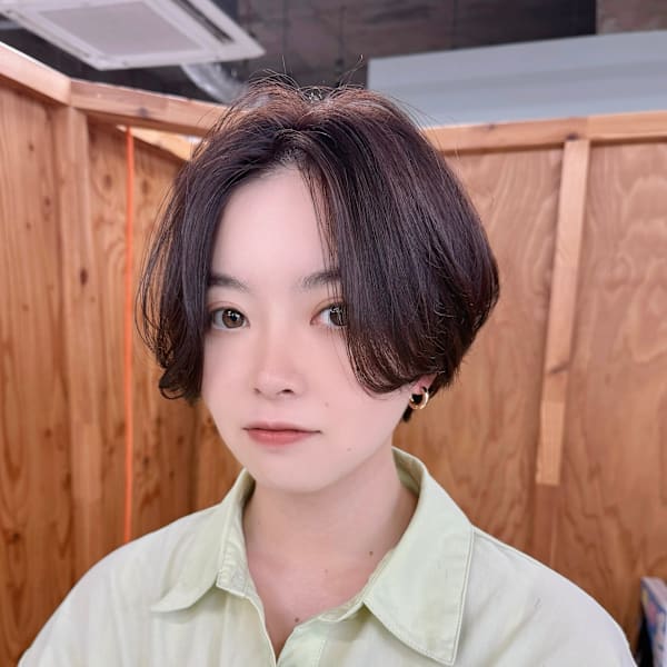 大人っぽいハンサムショート