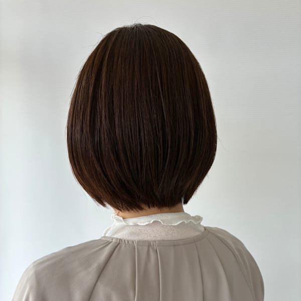 大人ショート／ベージュカラー／30代／40代／50代いい|Hair Design Angelo