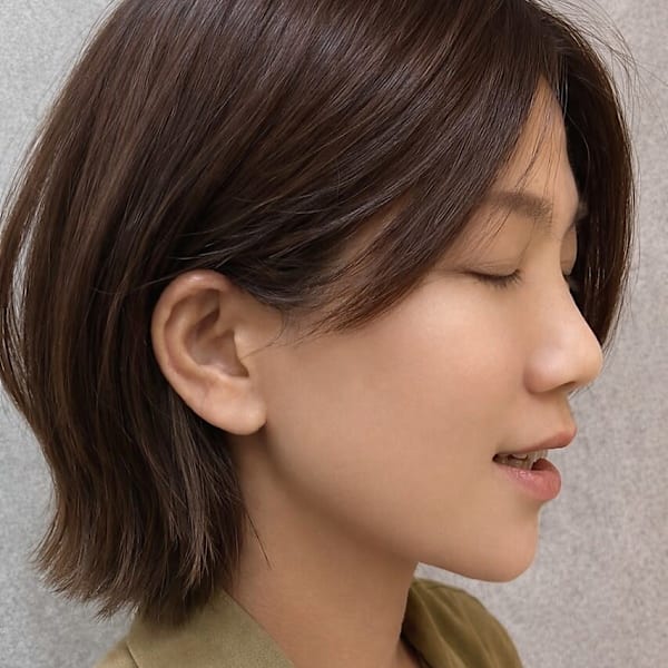 くびれレイヤーボブ