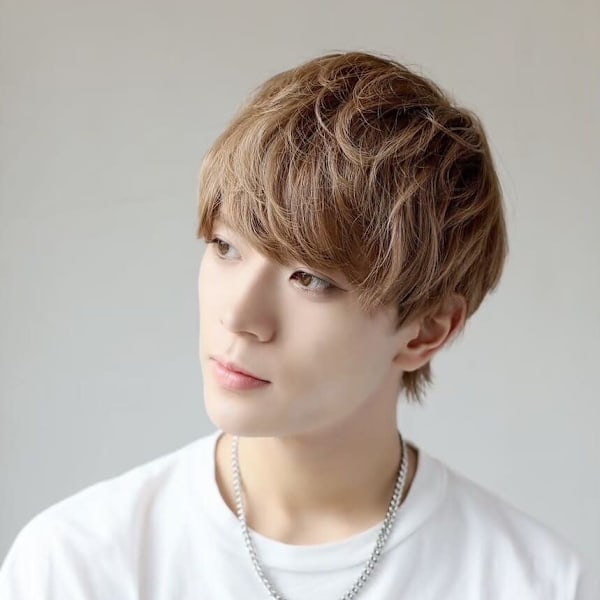 MEN'SHAIRマッシュパーマウルフカルマパーマ