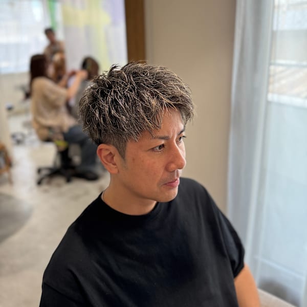 ホワイトメッシュショート