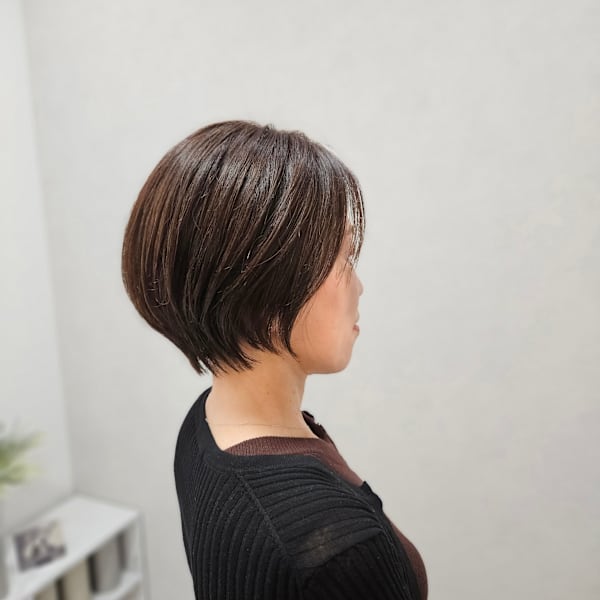 量が多く広がりやすい方に◎まとまる大人ショート