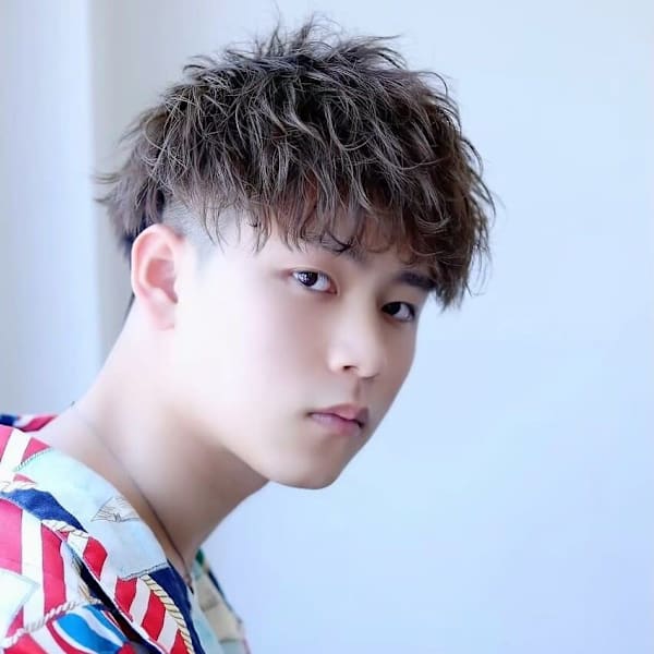 MEN’SHAIR束感マッシュパーマヘア