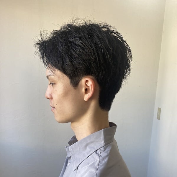 大人男性ナチュラルなスパイキーショート/東伏見/田無保谷武蔵