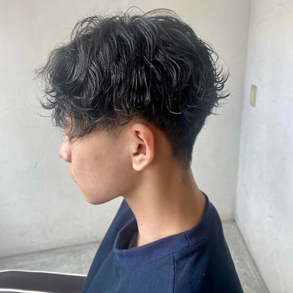 MEN’SHAIR波巻きナチュラルパーマ