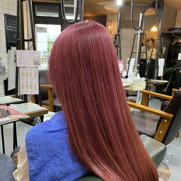 ブリーチピンクロング